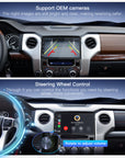 Carabc 10.2''Android 13 Car Stereo for Toyota Tundra 2014-2019 Wireless CarPlay & Android Auto Car Radio Upgrade