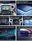 Carabc 10.2‘’ Android 13 Car Stereo for Toyota Tundra 2014-2021 Wireless CarPlay & Android Auto Car Radio Upgrade