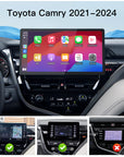 Carabc 13.2" Android 13 Car Stereo for Toyota Camry 2021–2024 Wireless CarPlay & Android Auto Car Radio Upgrade