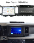 Carabc 12" Android 13 Car stereo Retains Sync4 for Ford Bronco 2021–2024 Wireless CarPlay & Android Auto CarRadio Upgrade
