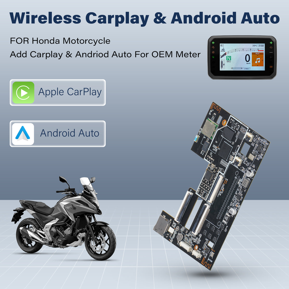 2024-2026 Honda Motorcycle Carplay Module