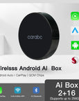 Carabc H3 AI Box Wireless CarPlay-Adapter