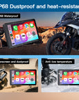 Carabc DB601 Carplay-Bildschirm für BMW Motorrad R 1250 GS/1300 GS/F900 GS/F850 GS/S1000 R/R1250 R/R1250 RS