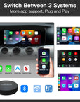 Carabc H3 AI Box Wireless CarPlay-Adapter