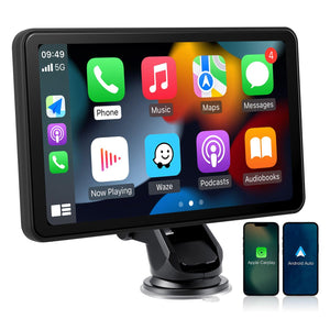 7" Wireless CarPlay & Wireless Android Auto Touch Screen - CARABC