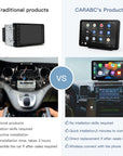 7" Wireless CarPlay & Wireless Android Auto Touch Screen - CARABC