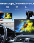 7 ‘’ portable magnetic connectivity Carplay Android auto touch screen