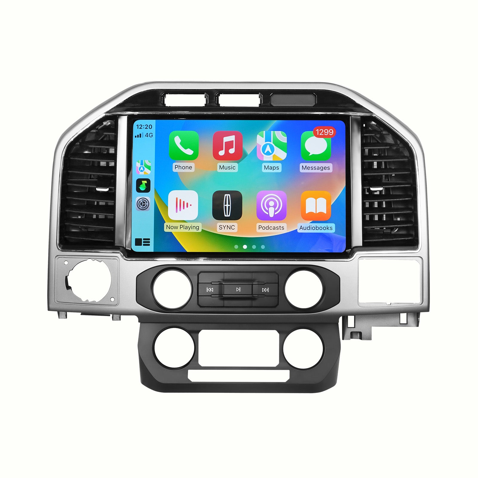 For Ford F-150 250 2015–2020 SYNC3 8″ to 12″ OEM-Style Lincoln Screen Upgrade