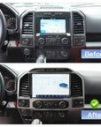 For Ford F150 F F250 2015-2020 Sync3 to Sync4 Upgrade 8'' to 12'' Screen Sync4 Upgrade kits