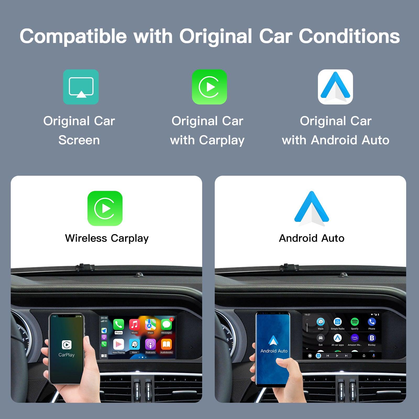 Adaptador inalámbrico de CarPlay y Android Auto para Mercedes-Benz