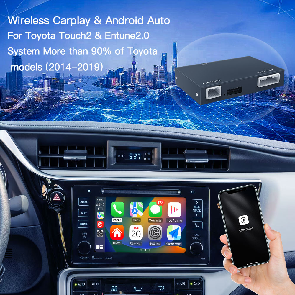 Transform Your Toyota into a Smart Car: Introducing the Android Auto and CarPlay Adapter