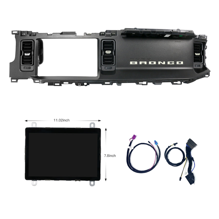 2021-2024 Bronco Sync4 Upgrade 8'' to 12'' Screen Upgrade