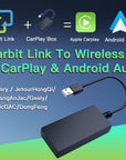 Carabc CB11 Carbitlink to Wireless CarPlay Android Auto Adapter for Chery Jetway Geely GAC Transfers etc.