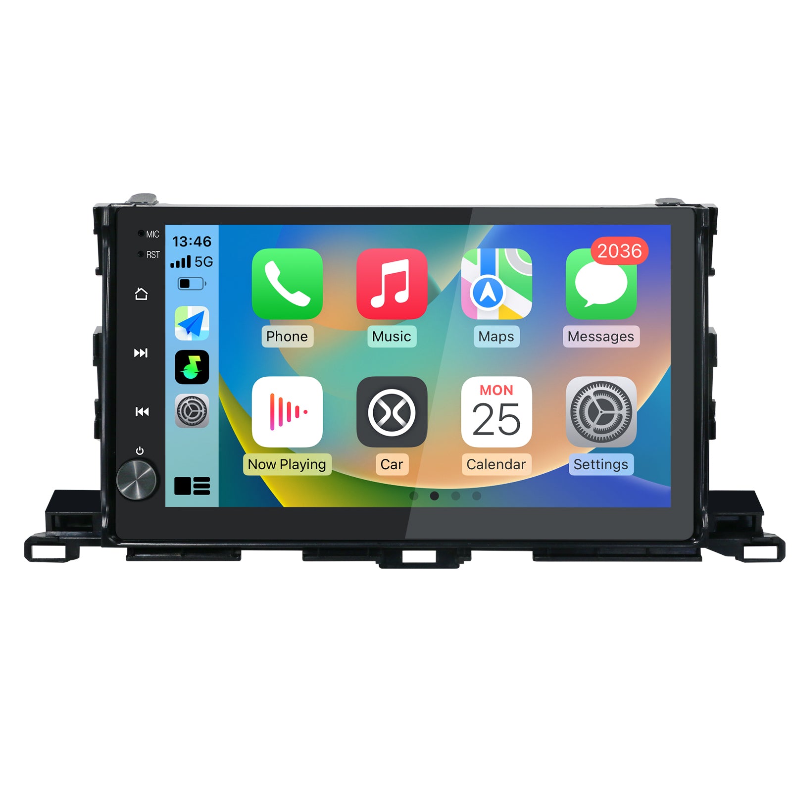 Carabc 10.2" Android 13 Car Stereo for Toyota Highlander 2014-2019 Wireless CarPlay & Android Auto Car Radio Upgrade