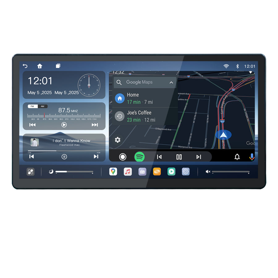 Carabc 13.2" Android 13 Car Stereo for Toyota Camry 2021–2024 Wireless CarPlay & Android Auto Car Radio Upgrade