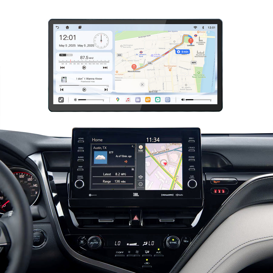 Carabc 13.2" Android 13 Car Stereo for Toyota Camry 2021–2024 Wireless CarPlay & Android Auto Car Radio Upgrade