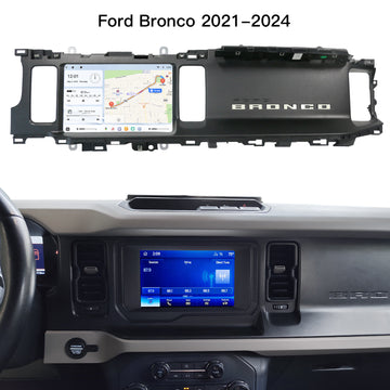 Carabc 12" Android 13 Car stereo Retains Sync4 for Ford Bronco 2021–2024 Wireless CarPlay & Android Auto CarRadio Upgrade
