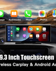 CarPlay inalámbrico y Android Auto Pantalla táctil IPS CarPlay de 10,25 pulgadas