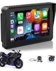 Motorcycle carplay&android auto screen