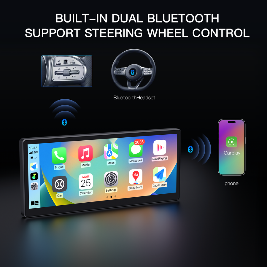 CARabc D808 Carplay Android Auto-Bildschirm