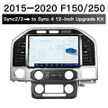 For Ford F150 F250 2015-2020 Upgrade to Sync4 with 12'' Screen Upgrade kits