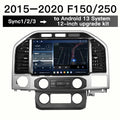 For Ford F150 F250 2015–2020 12" Android 13 Car Radio Upgrade | Compatible with SYNC1 SYNC2 SYNC3