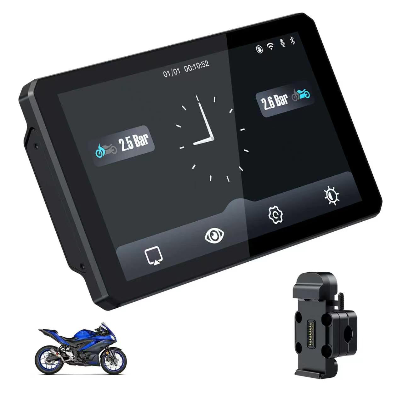 DM701 Universal Motorcycle CarPlay Screen