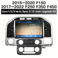 For Ford 2015–2020 F150/2017–2022 F250 F350 F450 SYNC3 8″ to 12″ OEM-Style Lincoln Screen Upgrade