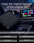 Carabc B2 Magic Box Wireless CarPlay & Android Auto Adapter