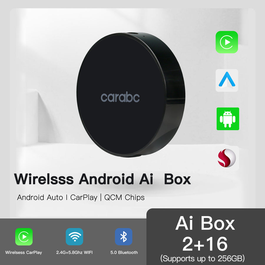Adaptador CarPlay inalámbrico Carabc H3 AI Box