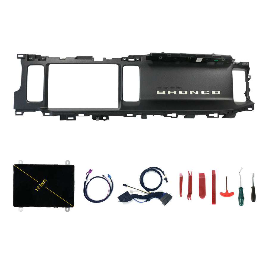 2021-2024 Bronco Sync4 Upgrade 8'' to 12'' Screen Upgrade