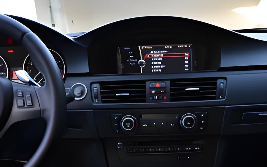 BMW CIC system carplay screen 2008-2012