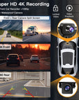 Pantalla táctil inalámbrica CarPlay y Android Auto de 9"