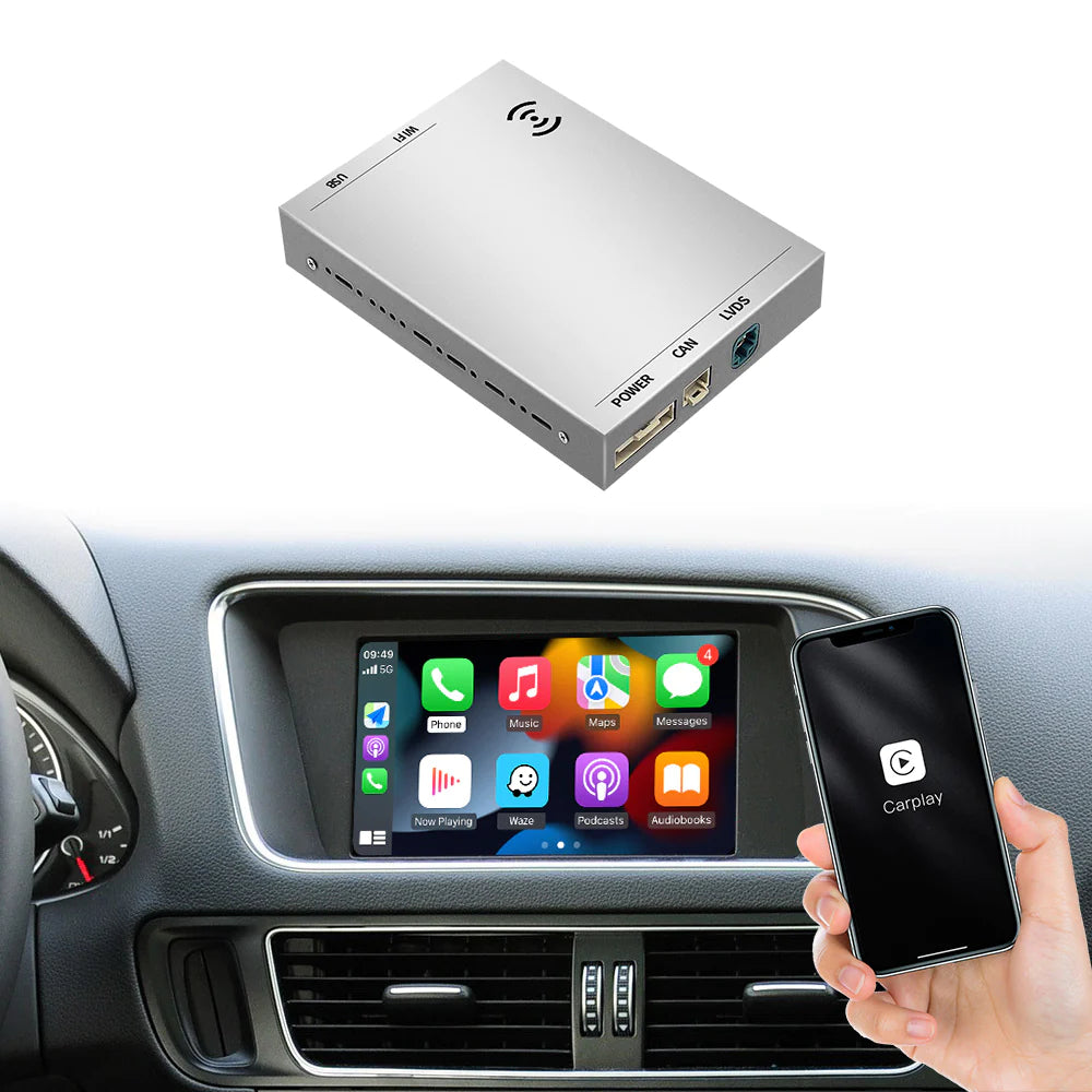 For Audi Wireless CarPlay & Android Auto 2009-2021