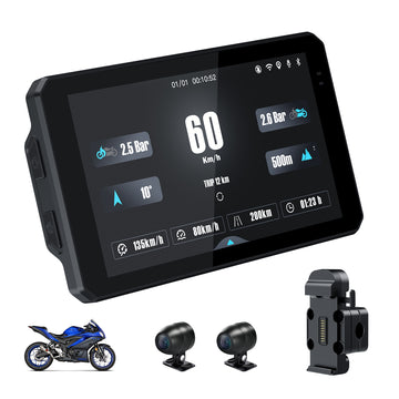 Carabc New DM601 Universal Motorcycle CarPlay Screen