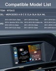 Mercedes Benz Bezdrátové Carplay Android Auto
