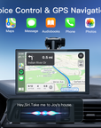 7 ‘’ portable magnetic connectivity  Carplay Android auto touch screen