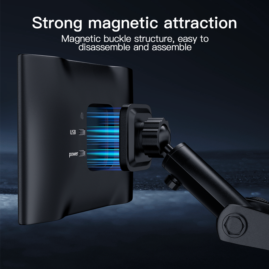 7 ‘’ portable magnetic connectivity  Carplay Android auto touch screen