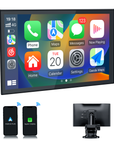 7 ‘’ portable magnetic connectivity  Carplay Android auto touch screen