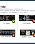 Автомобильный экран системы BMW CIC 2008-2012 гг.
