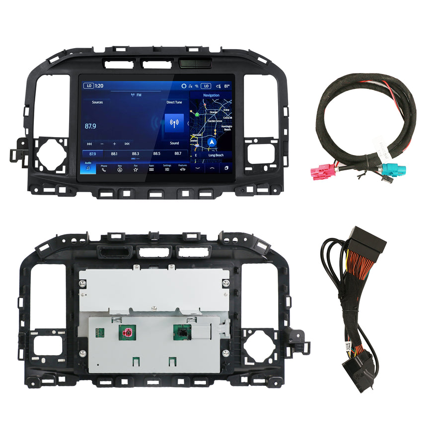 Ford F150 2021–2023 Sync3 Upgrade 8'' to 12'' Screen Replacement Retains Factory System