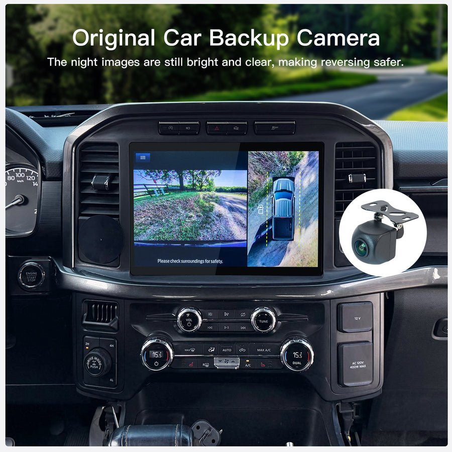 Ford F150 2021–2023 Sync3 Upgrade 8'' to 12'' Screen Replacement Retains Factory System