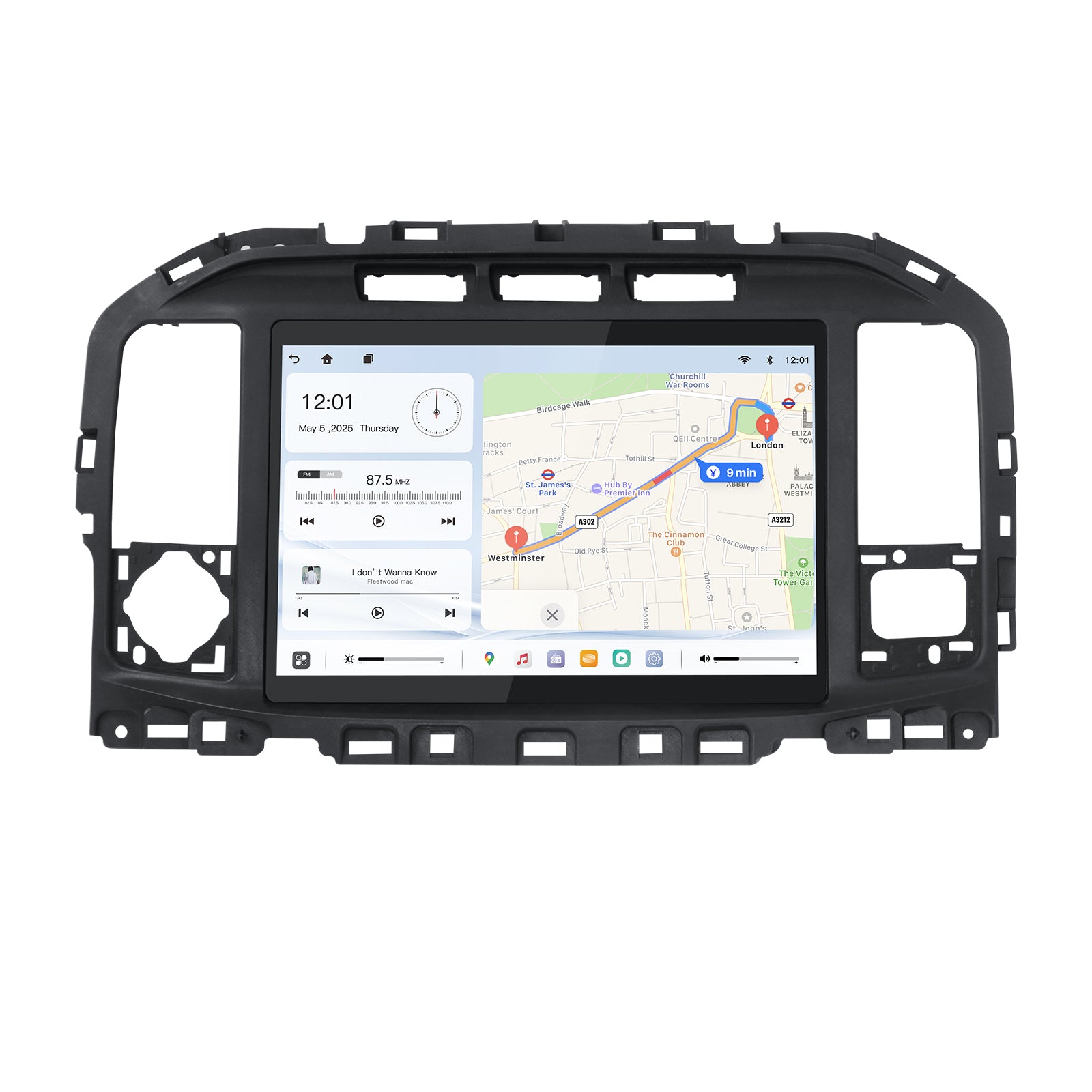 Carabc 12" Android 13 Car Stereo Retains Sync4 for Ford F150 2021 - 2023 Wireless CarPlay & Android Auto | Head Unit Upgrade