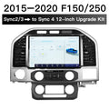 For Ford F150 F250 2015-2020 Upgrade to Sync4 with 12'' Screen Upgrade kits