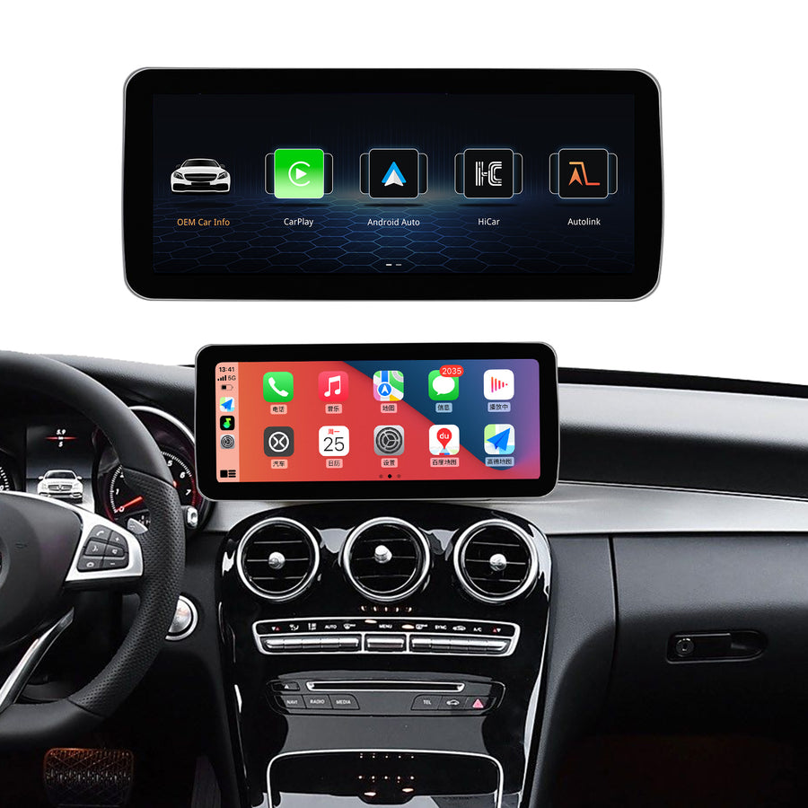 Mercedes Benz 10.25'' NTG 4.5 System Touchscreen Wireless Carplay and Android Auto