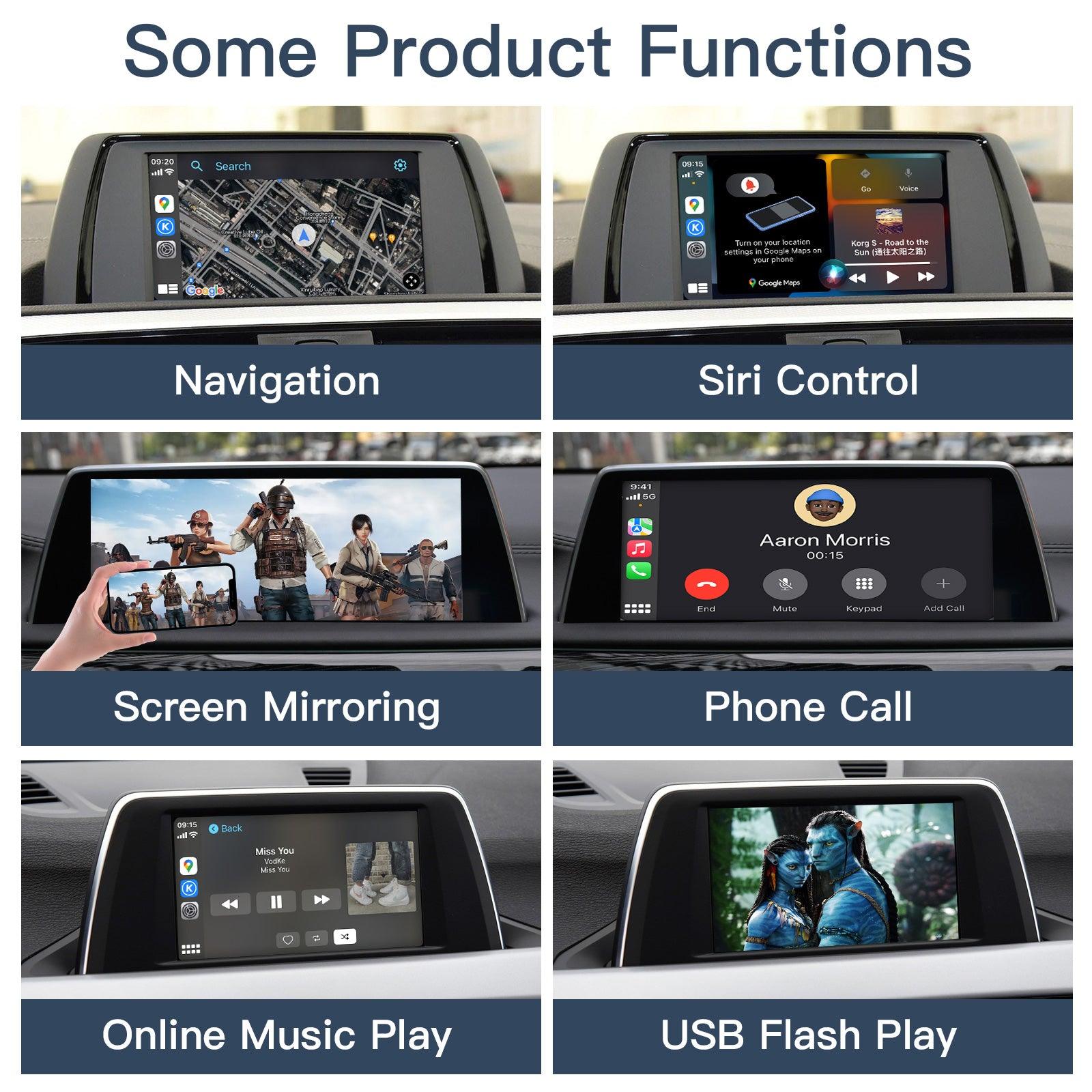 BMW with Wireless CarPlay & Android Auto - CARABC