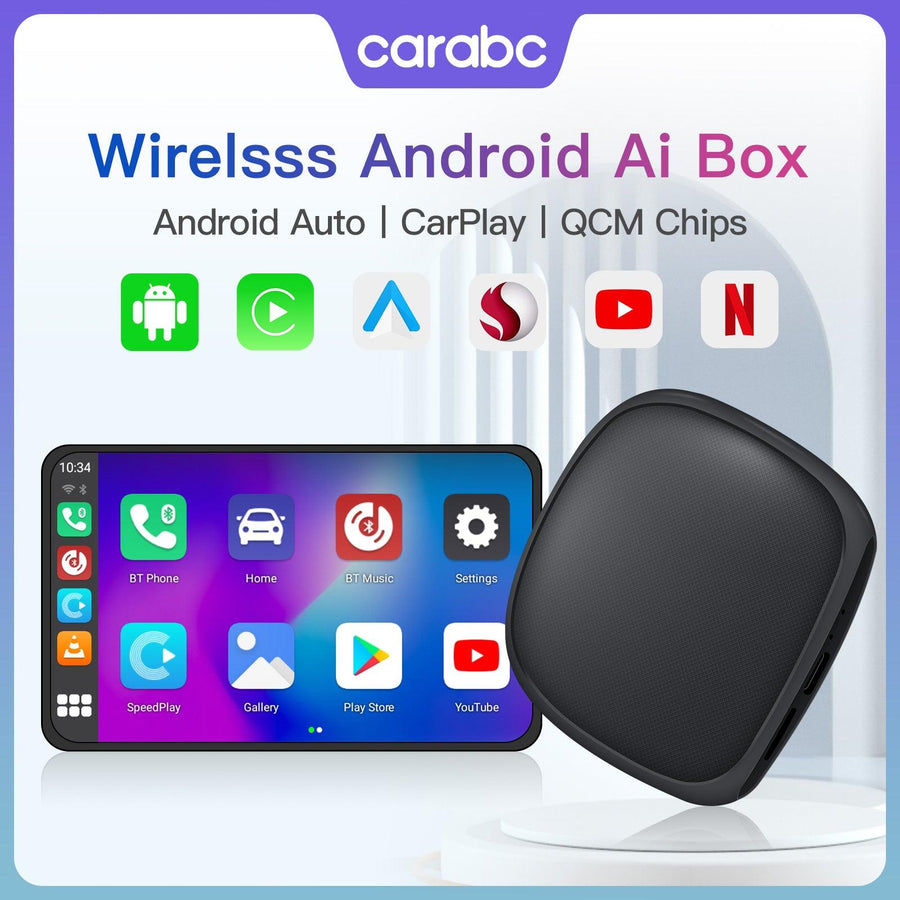 Carabc H3 AI Box Wireless CarPlay Adapter - CARABC