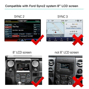 Ford Sync2 System Wireless CarPlay & Android Auto - CARABC