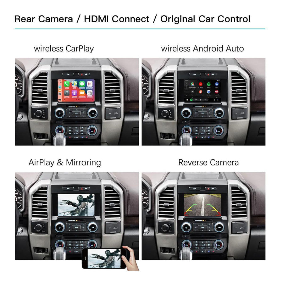 Ford Sync2 System Wireless CarPlay & Android Auto - CARABC
