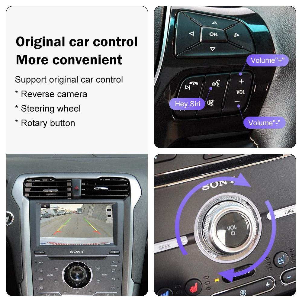 Ford Sync2 System Wireless CarPlay & Android Auto - CARABC